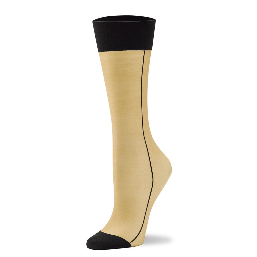 HUE X Nicole Benefield The Track Stripe Midi Sock